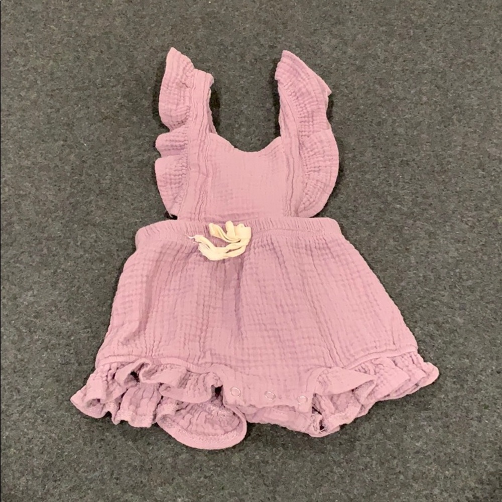 Purple romper